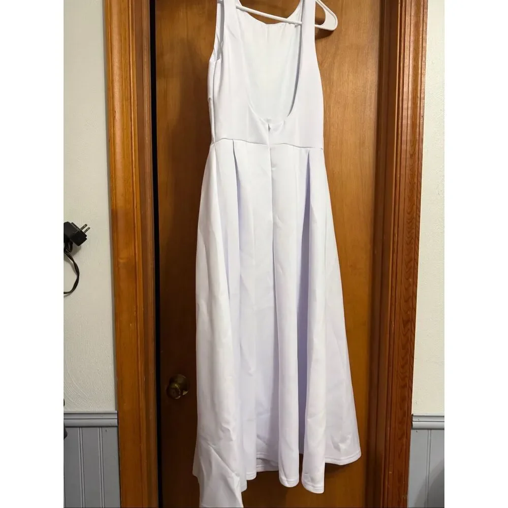 White dress